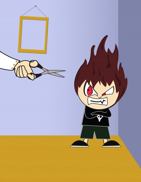 Creation of Barber's Worst Nightmare: Step 4
